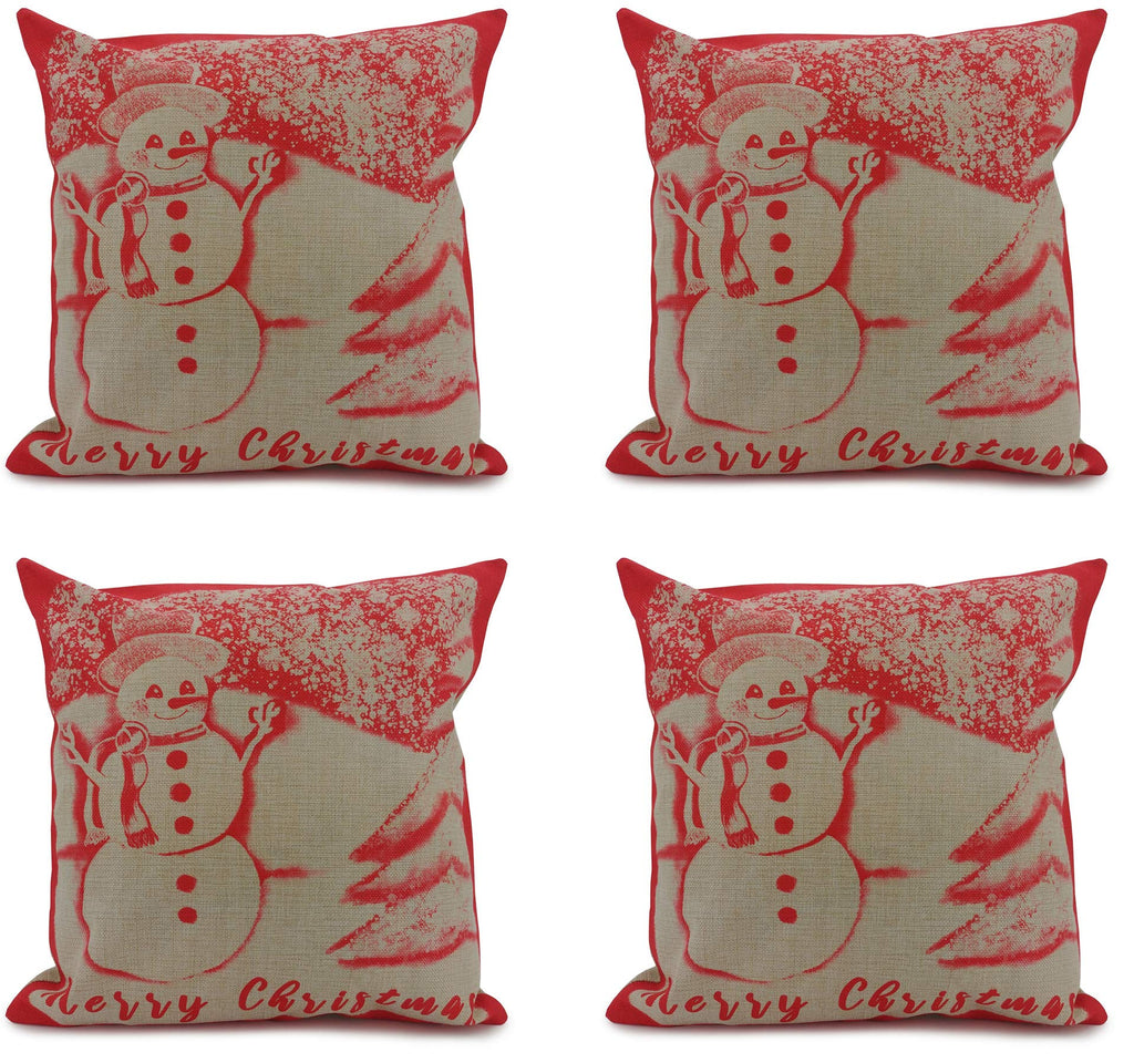 Christmas Cushion Covers 45x45 cm – Snowman