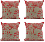 Christmas Cushion Covers 45x45 cm – Snowman