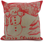 Christmas Cushion Covers 45x45 cm – Snowman