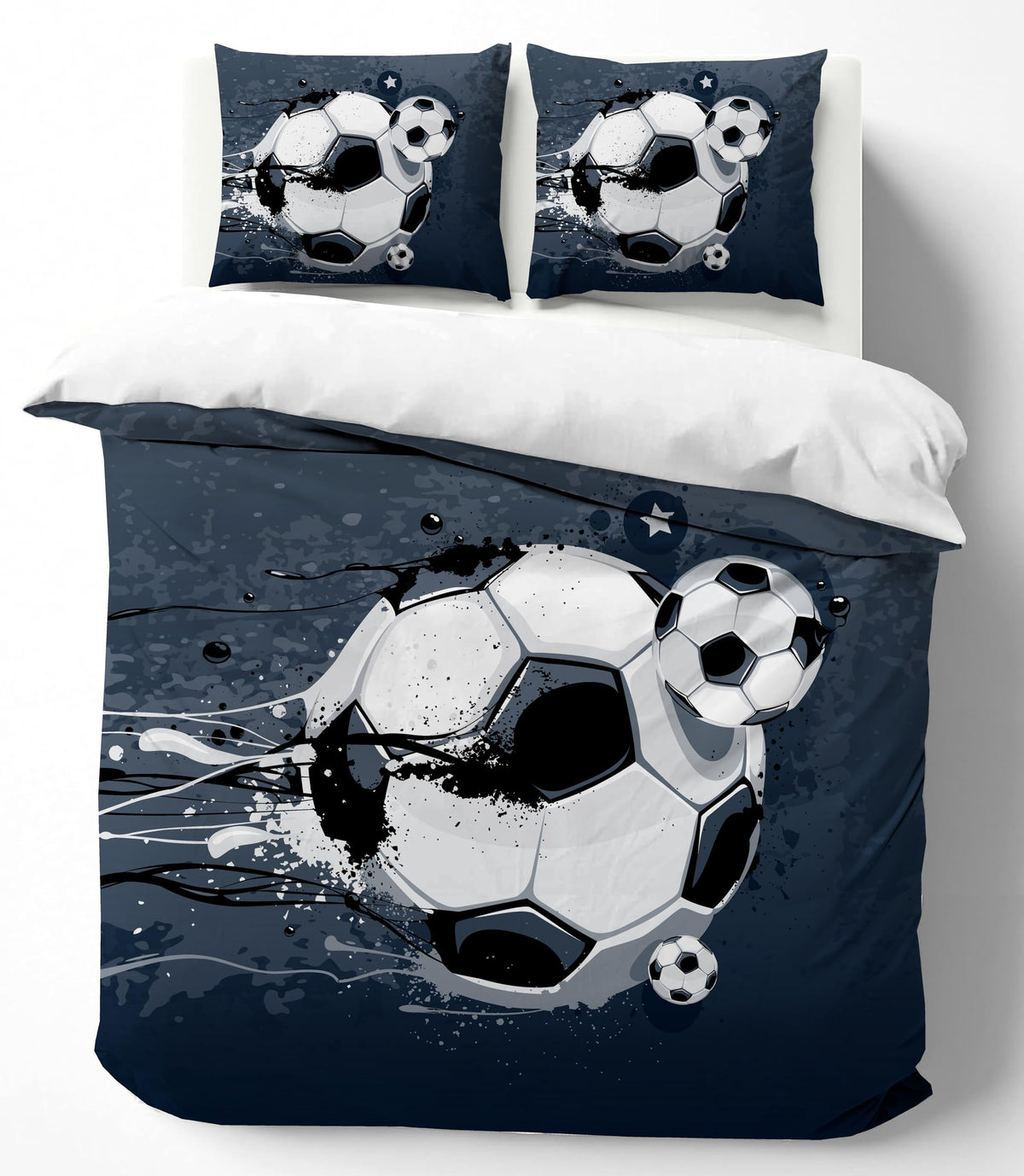 Football Duvet Cover Set – Soccer Ball