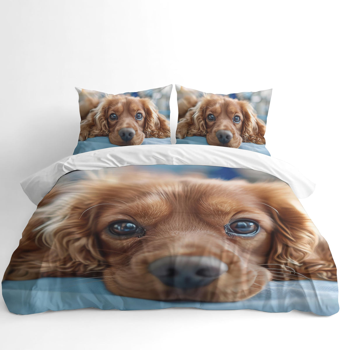 Dog Breed Duvet Cover Set – Spaniel