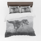 Dinosaur Duvet Cover Set – T-Rex Noir