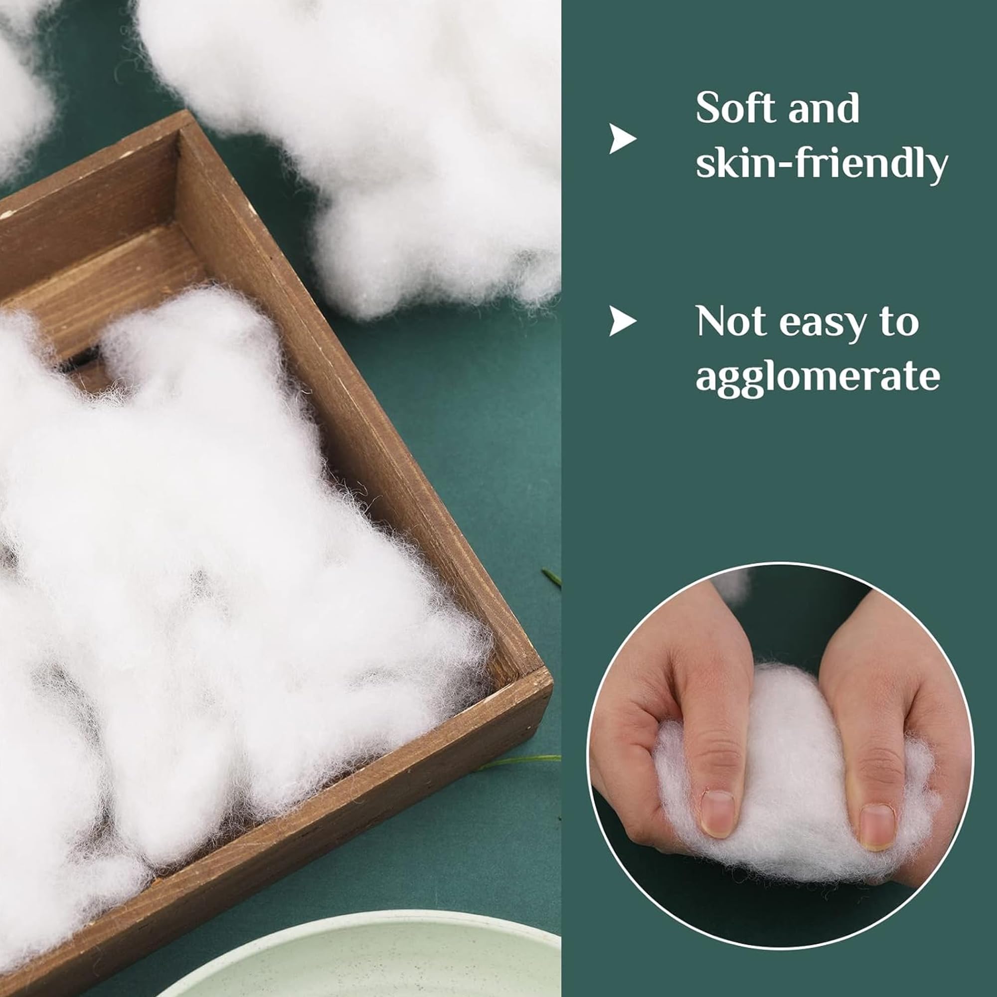 Toy Stuffing – Virgin Hollowfibre, 500g to 2kg (view 3)