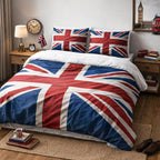 Union Jack Duvet Cover Set – 8 Designs, Single to Emperor