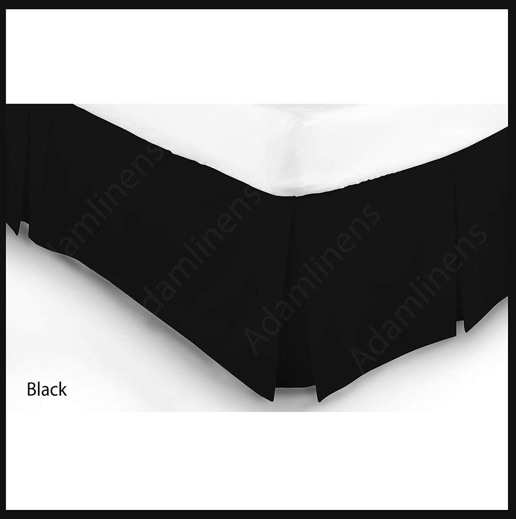Box Pleated Valance Sheet – Polycotton, Small Double, 2 Colours