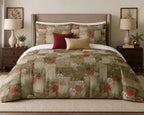 Patchwork Duvet Cover Set – Vintage Rose
