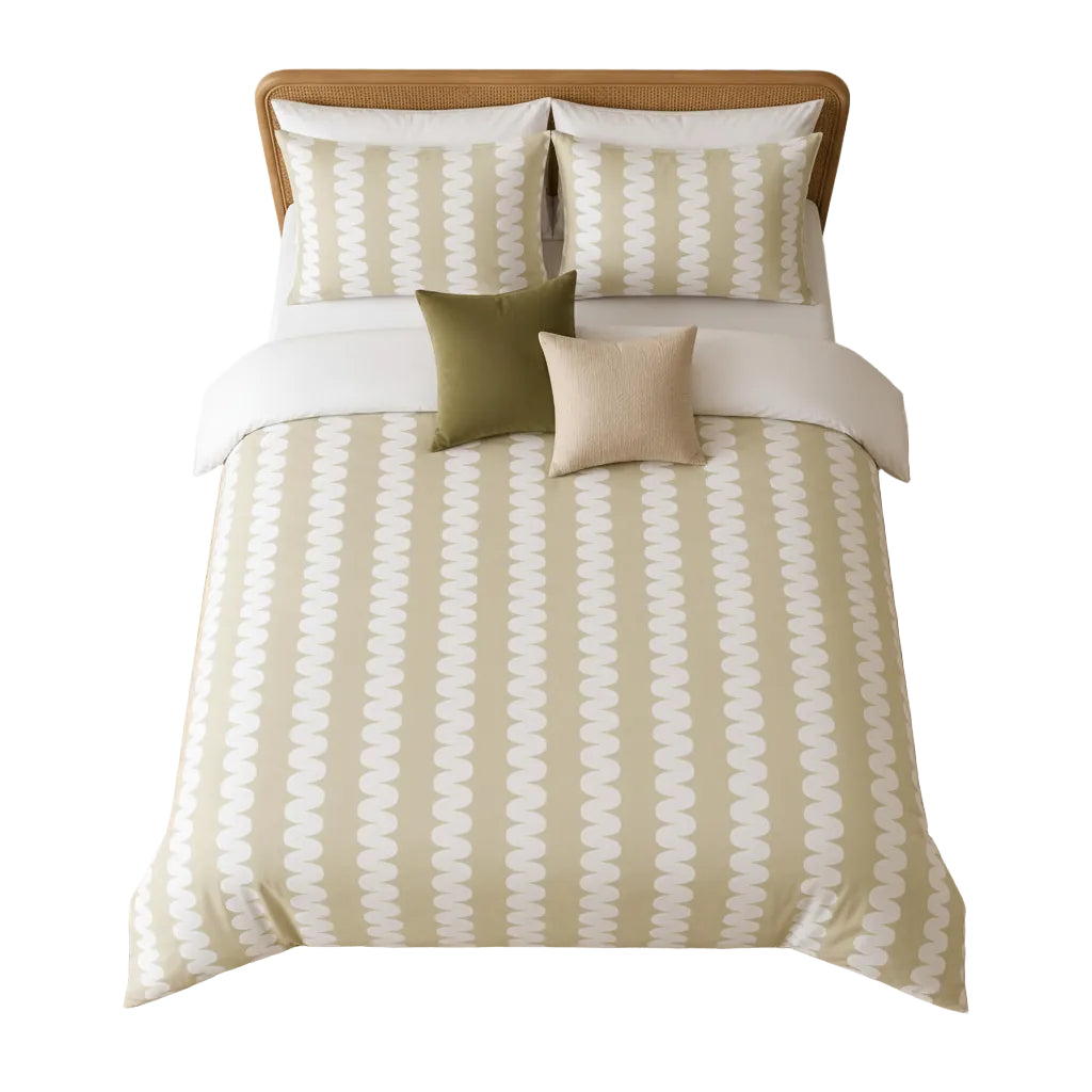 Stripe Duvet Cover Set – Wavy Stripe Main image