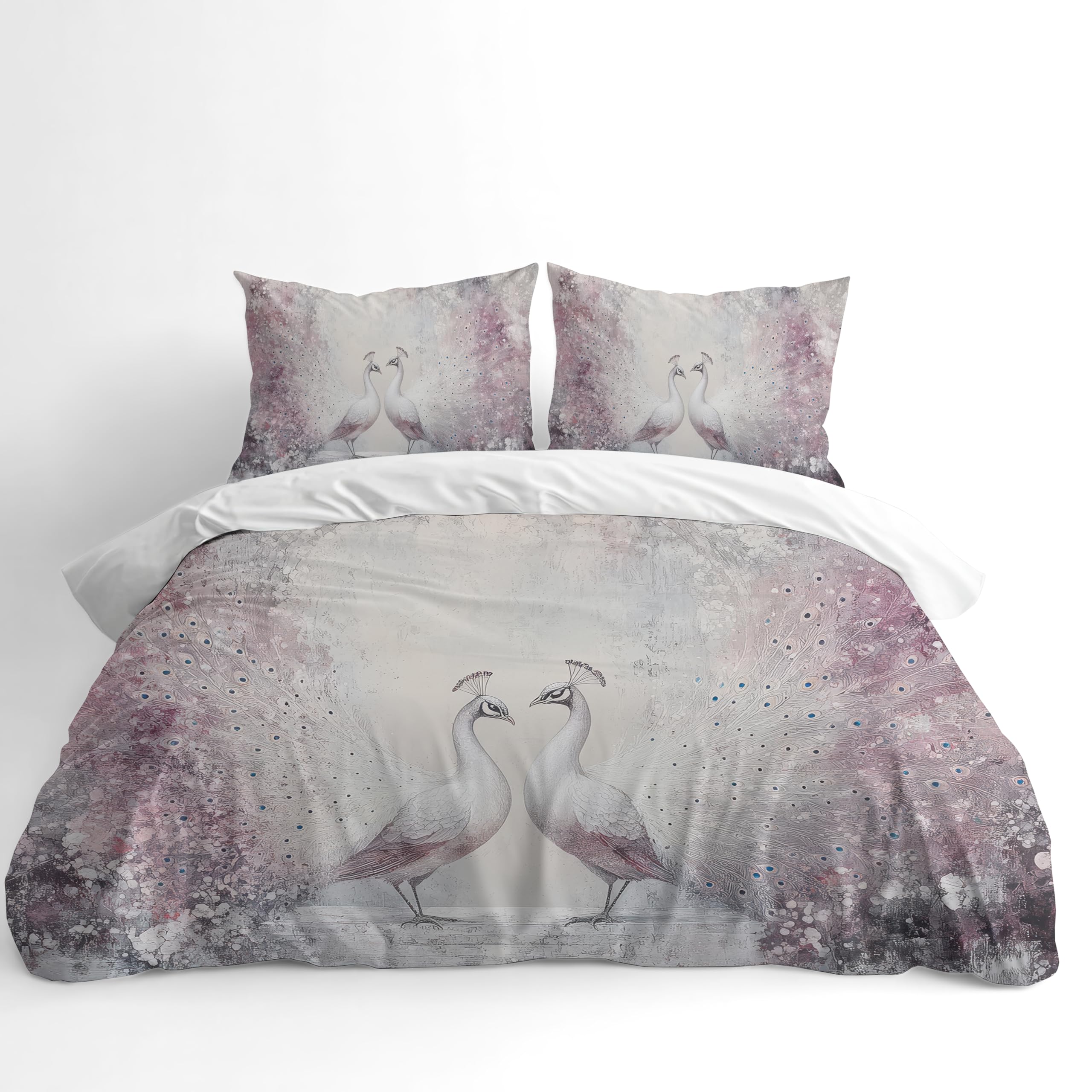 Bird Duvet Cover Set – 4 Designs, Single to Emperor Secondary image