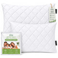 Quilted Pillow Protectors 50x75 cm – White