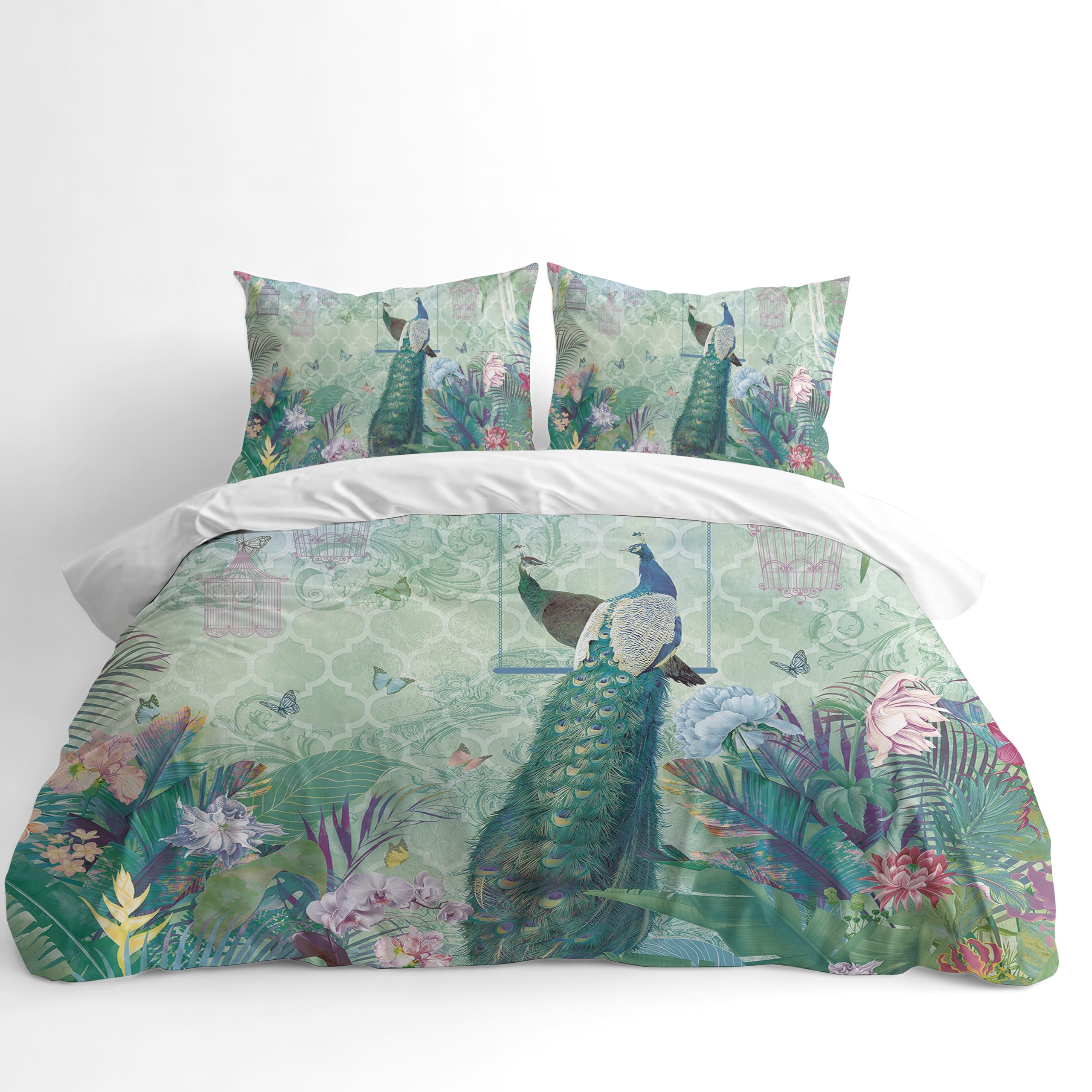 Bird Duvet Cover Set – Yala Peacock Main image