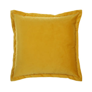 Dutch Velvet Cushion Cover 18″ (Yellow)