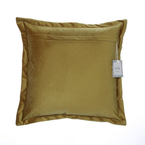 Oxford Velvet Cushion Cover - Pack of 2 - Khaki
