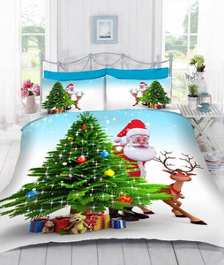 Christmas Santa 3D Bedding Set
