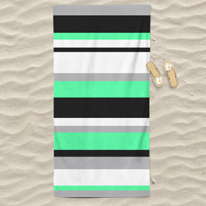 Neo Mint Beach Towel