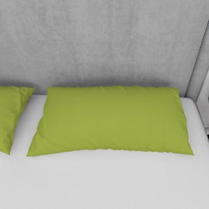 Lime & White Reversible Complete Bedding Set
