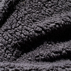 Charcoal Sherpa V Pillow Case