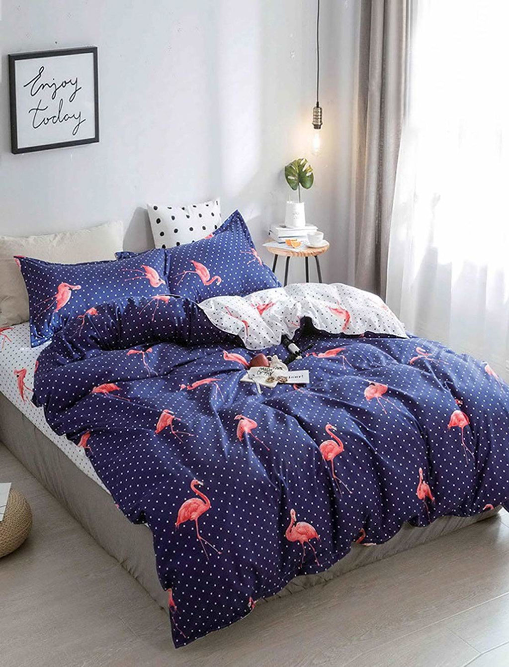 Preppy Flamingos Duvet Cover Set – Adam Home