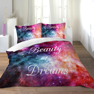 Beauty Of Dreams 3D Duvet Cover Set