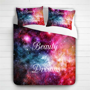 Beauty Of Dreams 3D Duvet Cover Set