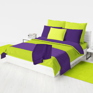 Lime Plain Dyed Fitted Sheet