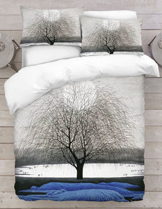 Lonely Tree Duvet Cover Digitally Printed