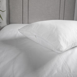 Cotton Zipped Pillow Protectors - Pack of 8