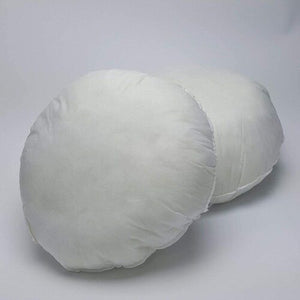 Duck Feather Round Cushion Inner Pad Set - All Sizes