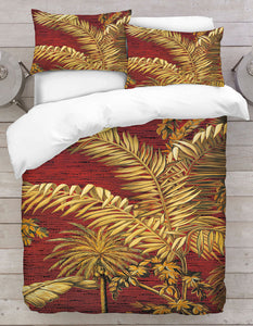 Tropical Tree Printed Duvet Cover