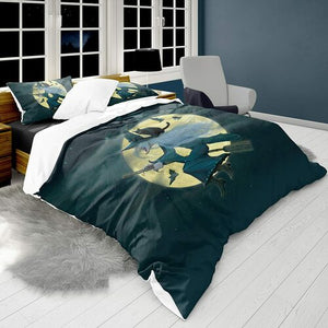Witch Halloween Duvet Cover Set