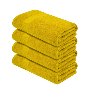 Oasis Yellow Family Set Cotton Towels