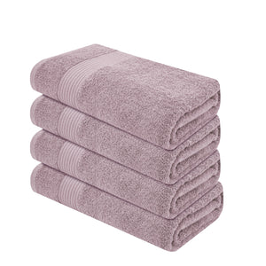 Oasis Mauve Set Of 2 Cotton Towels