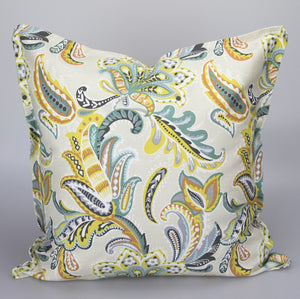 Printed 100% Cotton Cushion Covers (Catter Beige)
